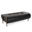 Fire Pit 50,000Btu - Dark Grey Iron Rectangular Outdoor Ambiance Enhancer Fireplace Heat Supply Source