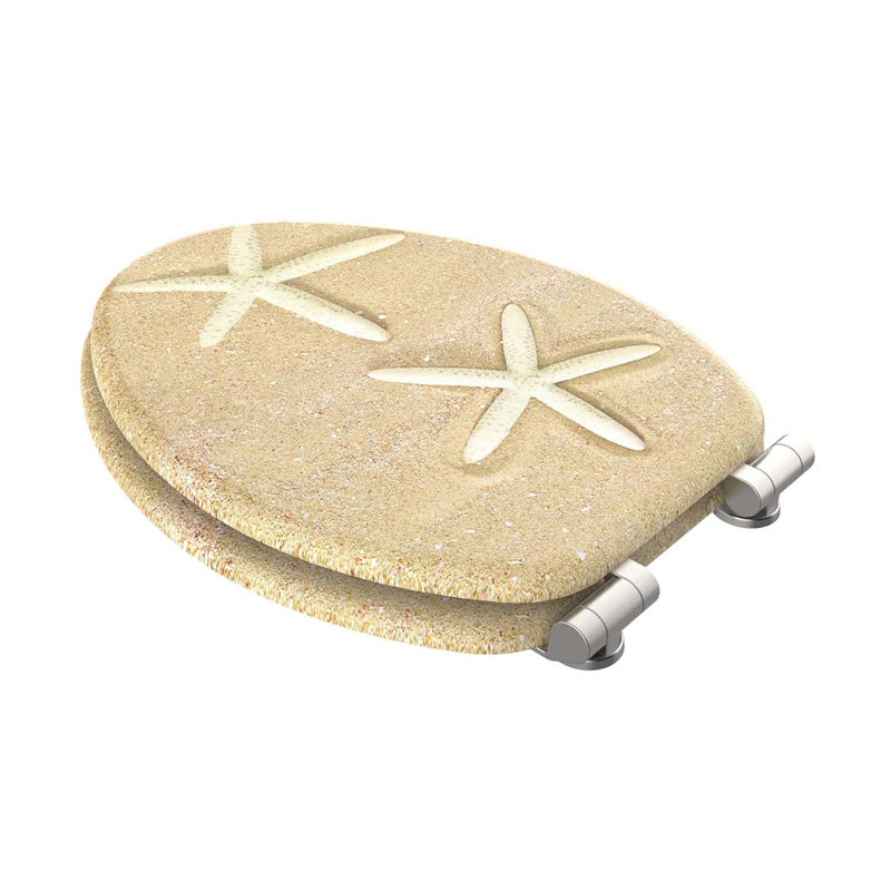 Elongated Toilet Seat and Lid