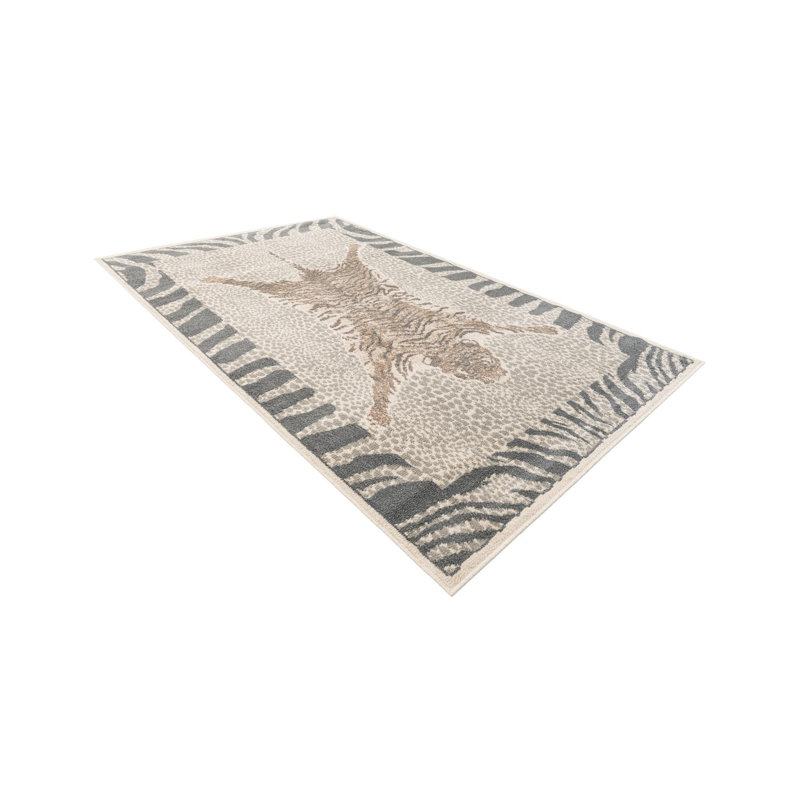  Tigres Wildlife Rug, Rectangle 5'1" x 8'