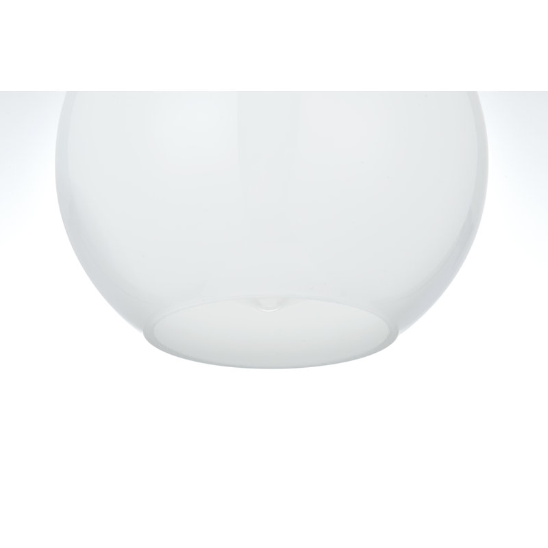 Plafonnier semi-encastré à 1 lumière Snead, H 9,3 po x l 7,9 po x P 7,9 po, Blanc givré, Or satiné