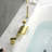1 Handle Bathroom Waterfall Faucet with Diverter-81844678