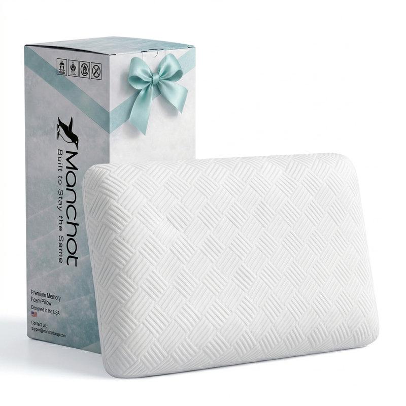 Manchot Dual-Sided Memory Foam Pillow