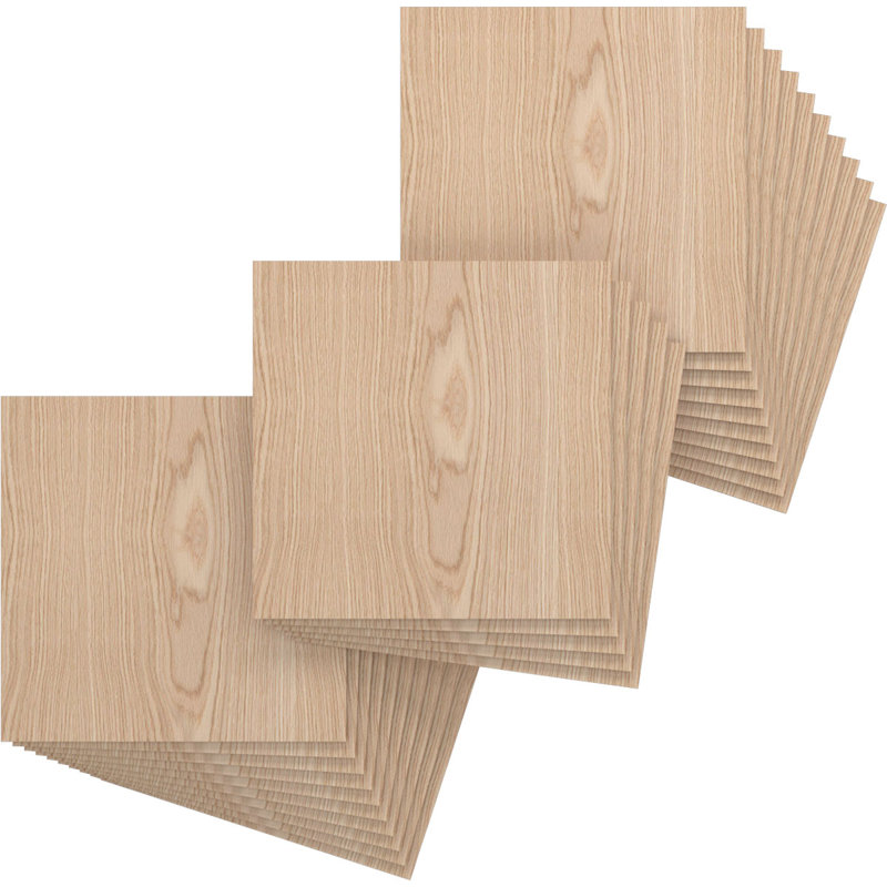 Planches en bois, Chêne, H 15,75 po x l 15,75 po x P 0,25 po