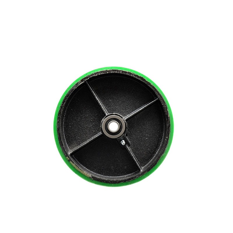 Poly on Cast Iron Wheel