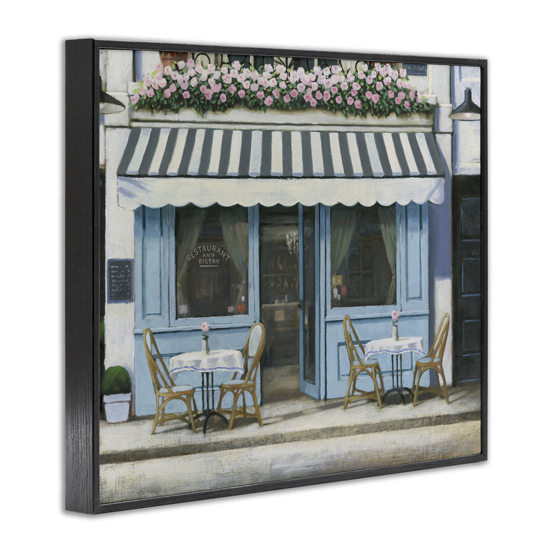 Giclée encadrée, signée Ani Wierling, H 11 po x l 14 po, Giclée encadrée noir minuit