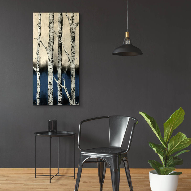 «Winter Birch» par LovIsArt, H 48 po x l 24 po