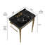Lavabo de console de salle de bain 28 po, lavabo mural en céramique avec 3 trous de robinet pré-percés-1459009264-1459009265