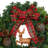 24 " Handmade Mixed Greenery Wreath