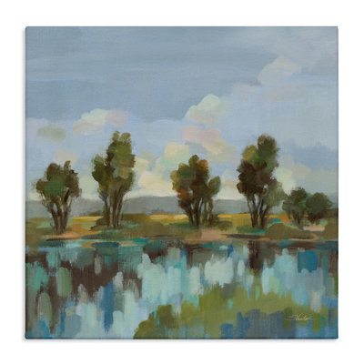 «Scenic River Reflections Canvas» par Silvia Vassileva