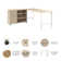 Bush Business Furniture Hustle 72W X 30D Computer Desk And Storage Cabinet With Drawers And Shelves