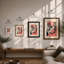 Garden Study Botanical - Framed Print-1107833058-1107833063
