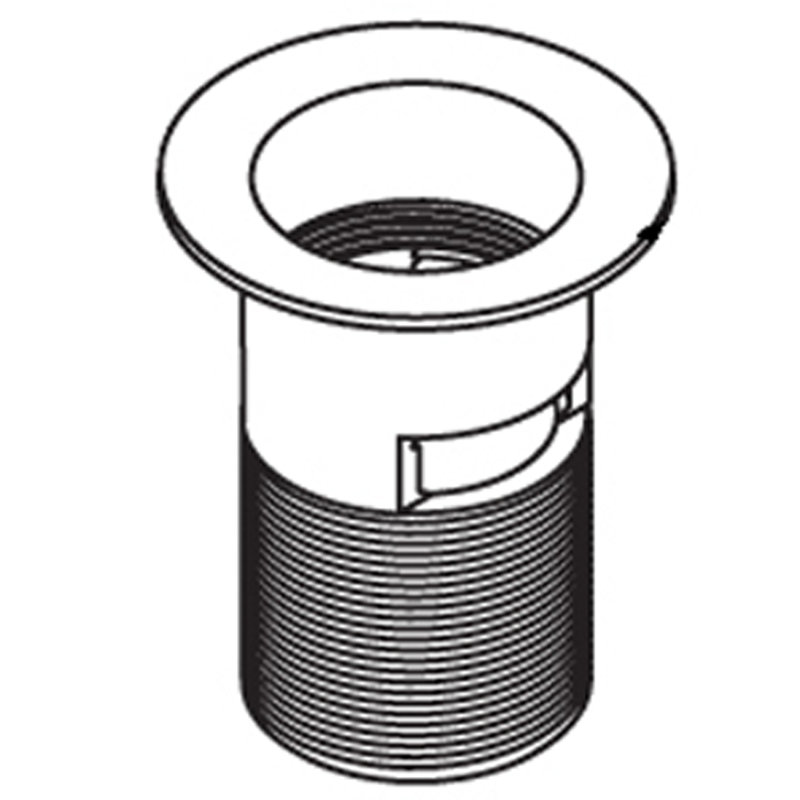 2.75" Pop-up Bathroom Sink Drain with Overflow, Chrome