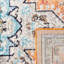 Yedidalga Oriental Orange/Teal Area Rug-89931141