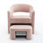 Fauteuil demi-tonneau avec repose-pieds Kyah-220945845