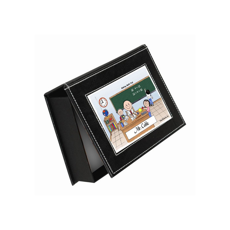 Faux Leather Memory Box