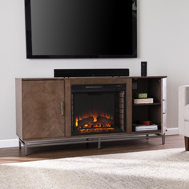 Foyer électrique multimédia, H 20 po x l 23,75 po x P 8,25 po