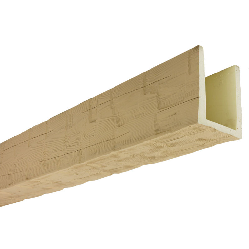 Poutre à 3 côtés Heritage Timber, Apprêt brun clair, H 9,5 po x l 7,5 po x P 192 po