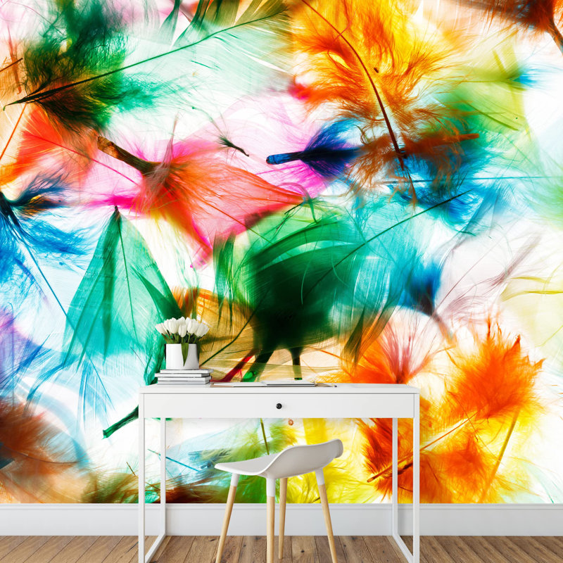 Vibrant Graffi Street Paint Border, 100" L x 144" W