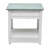 Decastro Coastal Solid Wood White Washed End Table with Storage-933501142