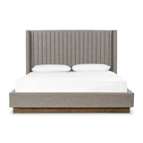 Montgomery Upholstered Wingback Bed