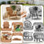 Chaise pliante Adirondack, chaises en bois massif toutes saisons avec dossier pré-assemblé et panneau de siège pour terrasse-1097982753
