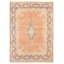 Tapis brun en laine des années 1990 9 pi 7 po x 12 pi 11 po Quatrain