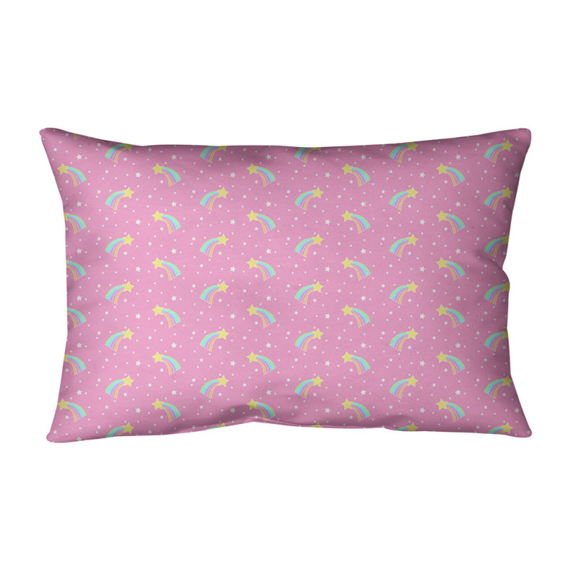 Coussin lombaire intérieur / extérieur Katelyn Elizabeth, Rose