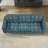 Ohmer 86.6'' Bohemian Velvet Sofa With Colorful Pop Pattern And Wooden Legs-1551149666