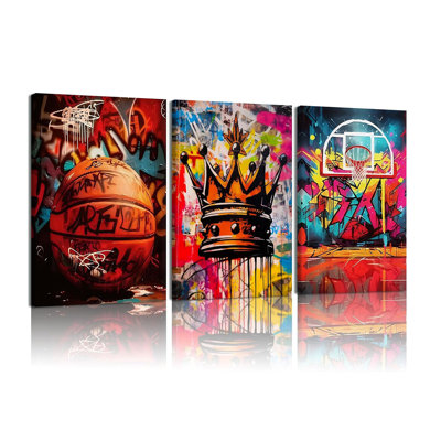 3 Piece Wrapped Canvas Wall Art