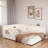 Upholstered Daybed With Usb Ports And Led Light Strips-451177405-451177406