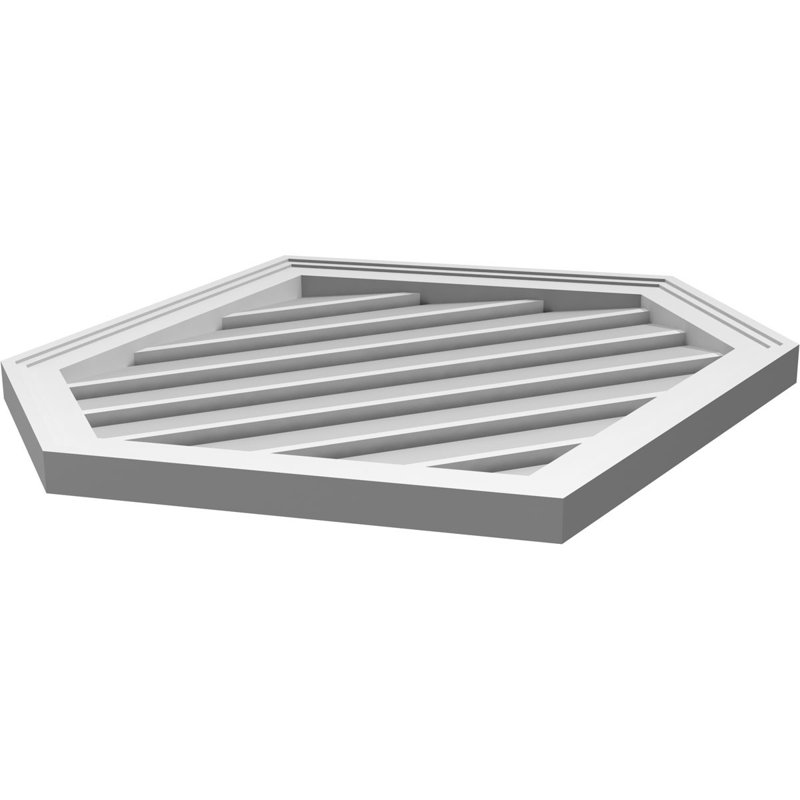 Pente verticale verticale en uréthane 8 pi, 1.5" H x 28" W x 28" L