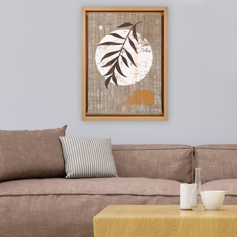 Peinture décorative sur toile, H 26 po x l 18,1 po, Bois