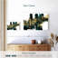 Avery or vibrant sur bleu sarcelle-108853630