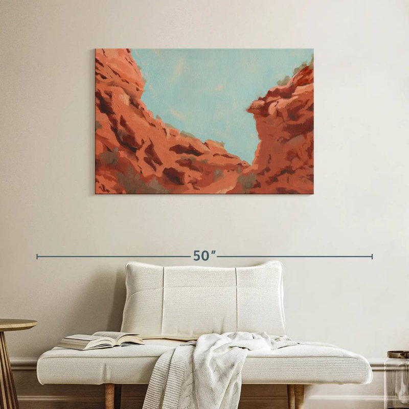 Alvord Red Rocks View I, 26" H x 39" W