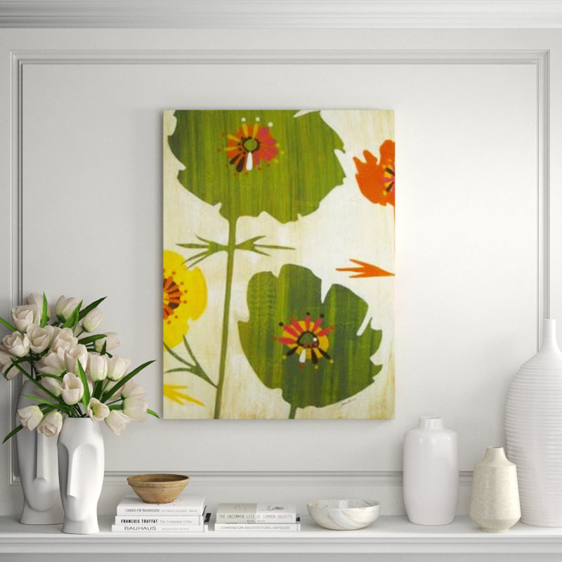 Garden Of Delights I Print by Michael Kahn, Outdoor, 40" H x 30" W x 1.5" D
