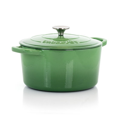 Cocotte ronde artisanale en fonte antiadhésive Crock-pot