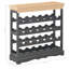 Porte-bouteilles de vin avec plateau supérieur-596213083