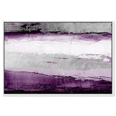 " Abstract Envision And Elevate Violet "