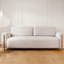 Canapé-lit 3 places Arcadova avec rangement - beige-199426465