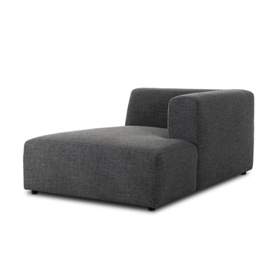 Lawndale RAF Chaise PC-Saxon Charcoal