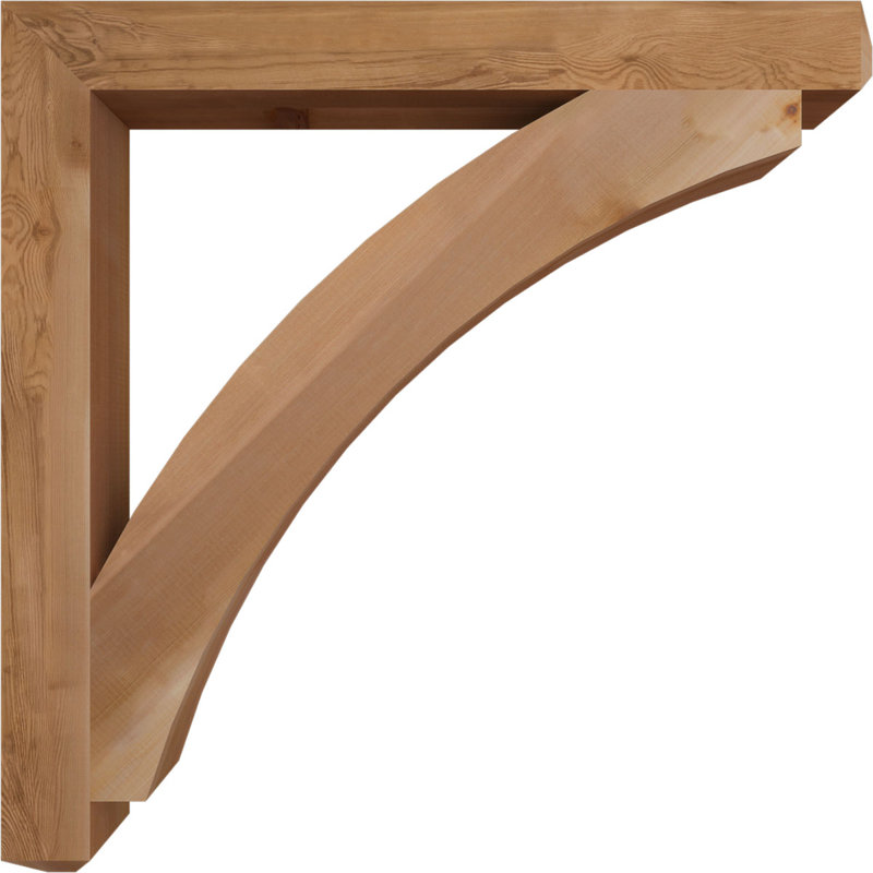 Support pour artisan Thorton, Cèdre rouge de l'Ouest (lisse), H 40 po x l 4 po x P 40 po