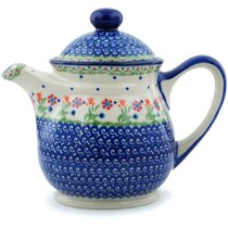 Cute Tea Pot Floral Kent Pottery Fine Ceramic for Gift: Floral Elegance for  Refined Tea Times 