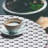 Ebern Designs Snail Fitted Round Tablecloth White Charcoal Grey