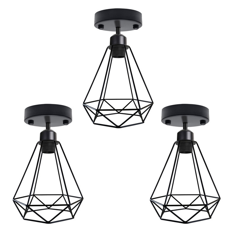 Lentini Semi Flush Mount, No