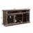 Farmhouse Fireplace TV Stand With Storage, Wood TV Console For Tts Up To 65" With Electric Fireplace Included-123050535