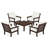 Vineyard 5-Piece Deep Seating Conversation Set-68603158-131211100