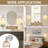 Battery Operated Tulip Wall Sconce Set Of 2 With Remote & Bulb, Dimmable Wireless Rechargeable Wall Lights (3 Color Temp & 12 Rgb) For Bedroom Living Room Hallway-123247236-123247238
