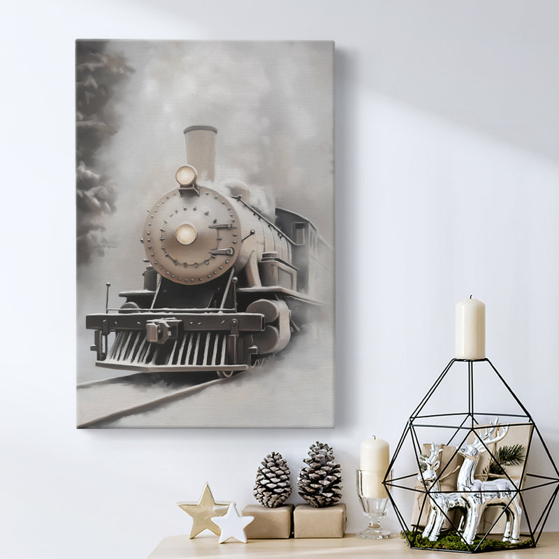 Christmas Holiday Art - Gallery Wrapped Canvas-Series 2-CDX, 36" H x 24" W