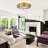 22.8" Crystal Caged Ceiling Fan With Light Kit And Remote Control-123058435