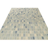 Scandinavian Wool Geometric Area Rug
